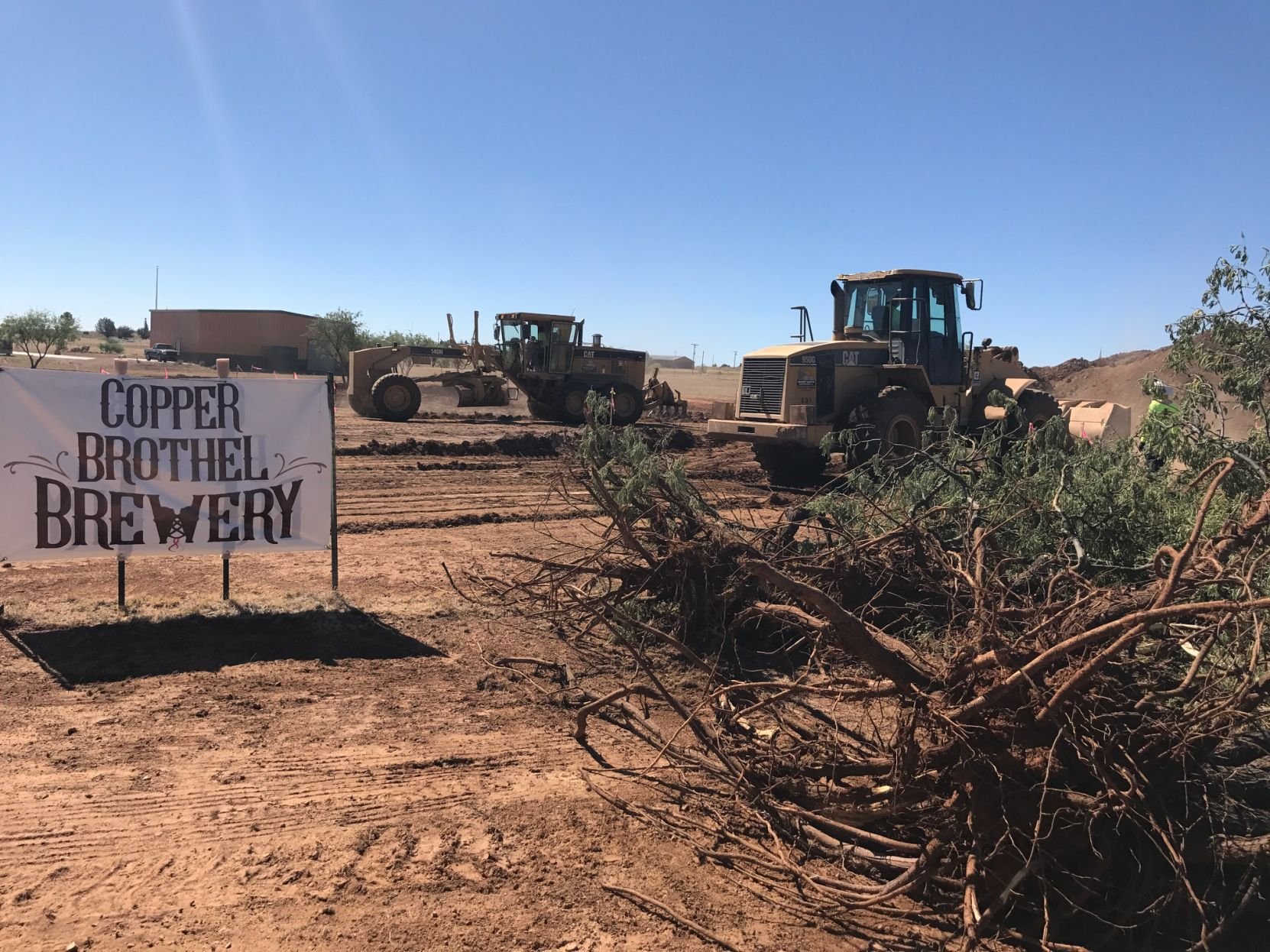 Breaking ground
